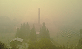 Москва в дыму, 6 августа 2010 г. полдень. Лесные пожары
